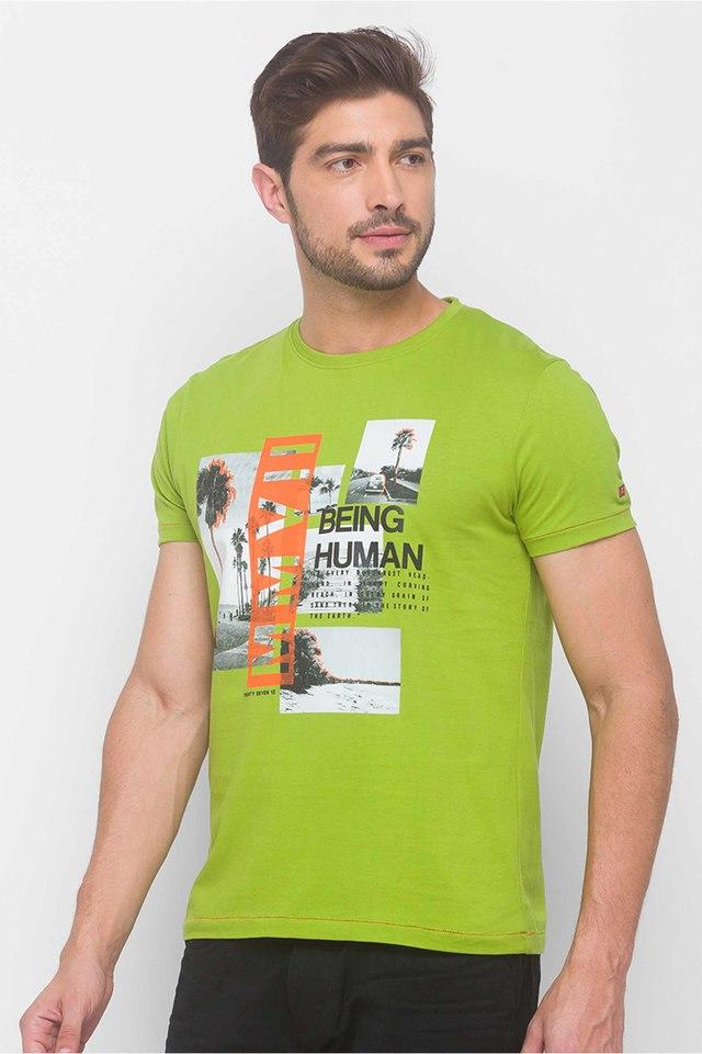 Being human green t shirt sale