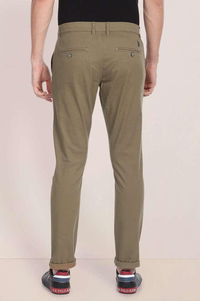 Buy US Polo ASSN Cross Pocket TRS  Dobby 30 Slim Trouser  USTROO0262Khaki30 at Amazonin