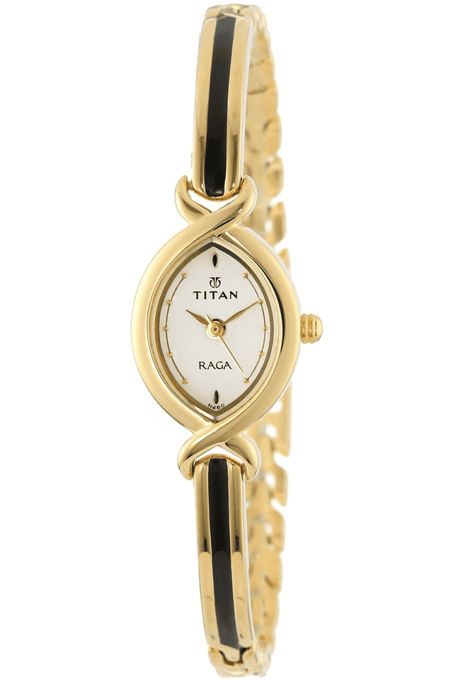 Titan raga ne2455ym01 2025 analog women's watch