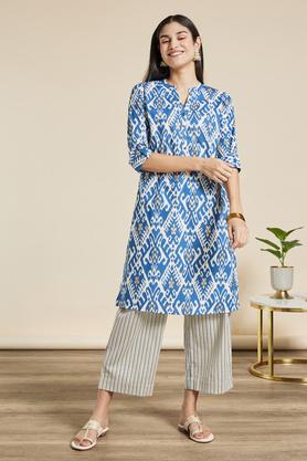 STOP - Indigo Kurtas - Main