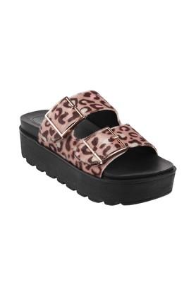 Leopard and beige 2025 shimmer women's lexie sandals