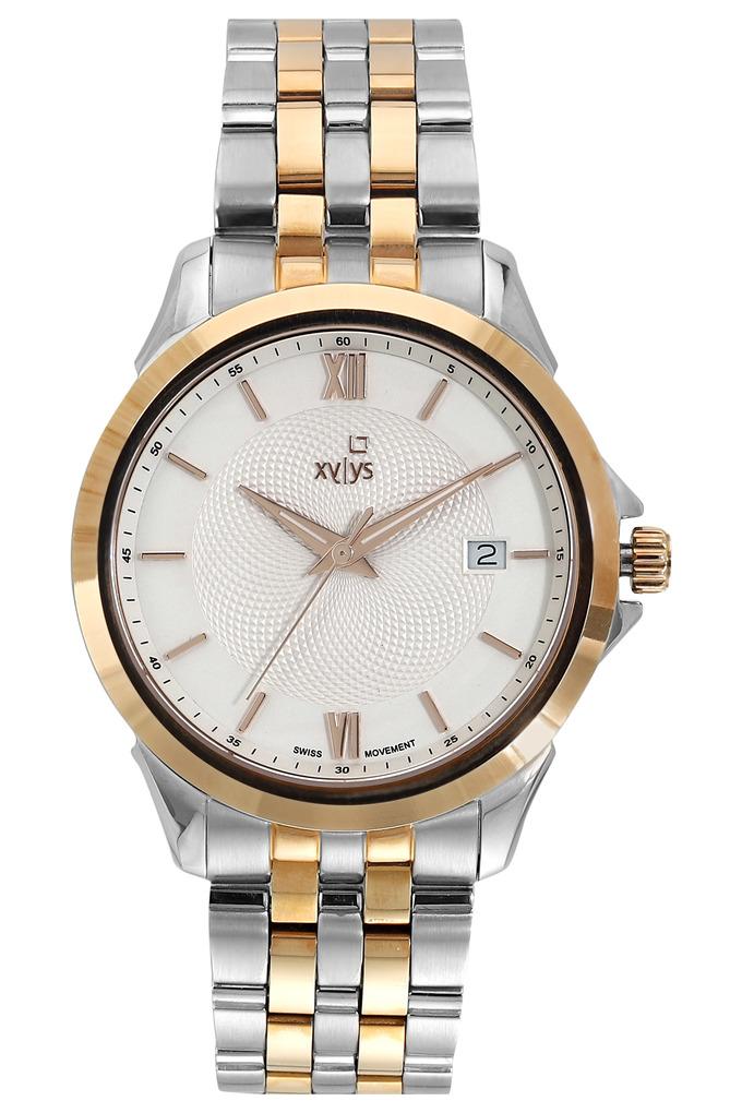 Buy XYLYS Mens White Dial Analogue Watch 40020KM01E