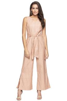 womens blush jumpsuit