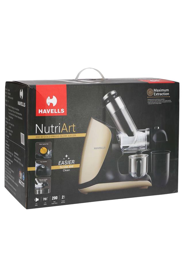 havells slow juicer