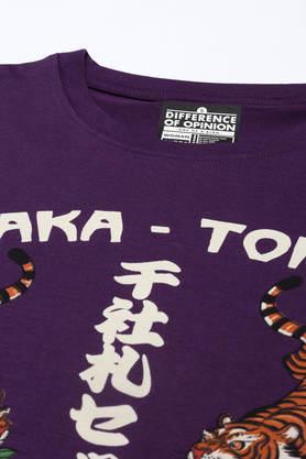 Onitsuka tiger t shirt fille clearance violet