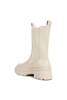 PU Slip on Women s Casual Wear Boots