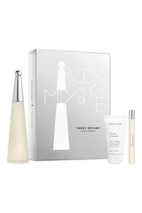 Buy ISSEY MIYAKE L'Eau D'Issey Gift Set (EDT 100 ml + Body Lotion 50 ml +  EDT Travel Spray 10 ml)