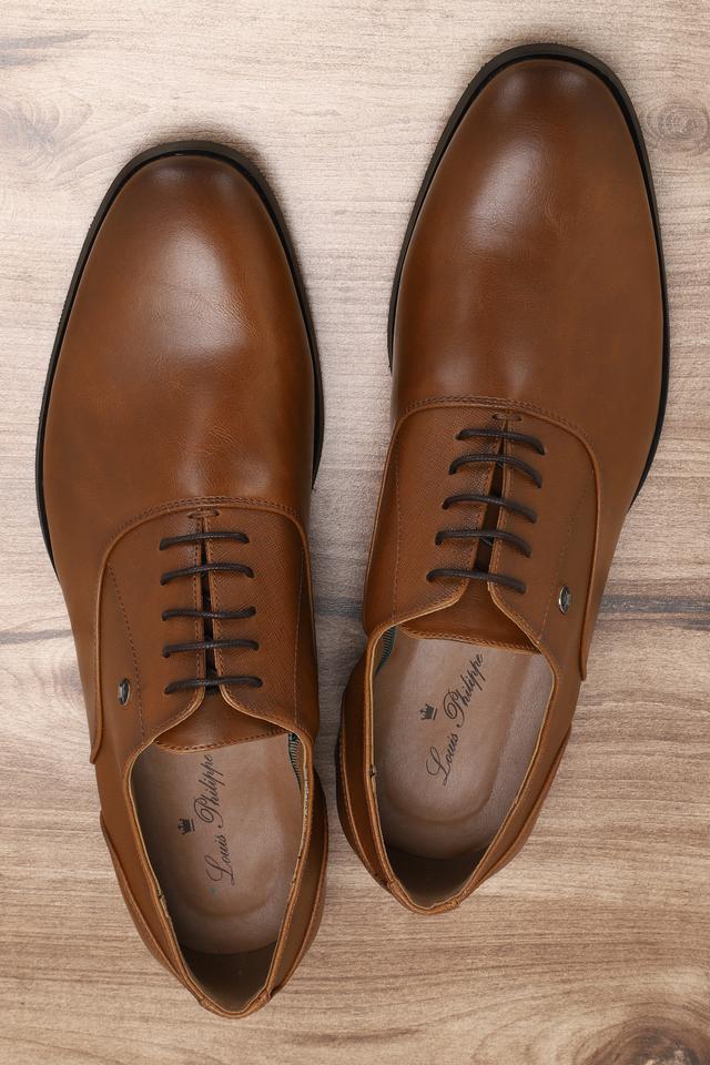 Louis philippe tan formal shoes online