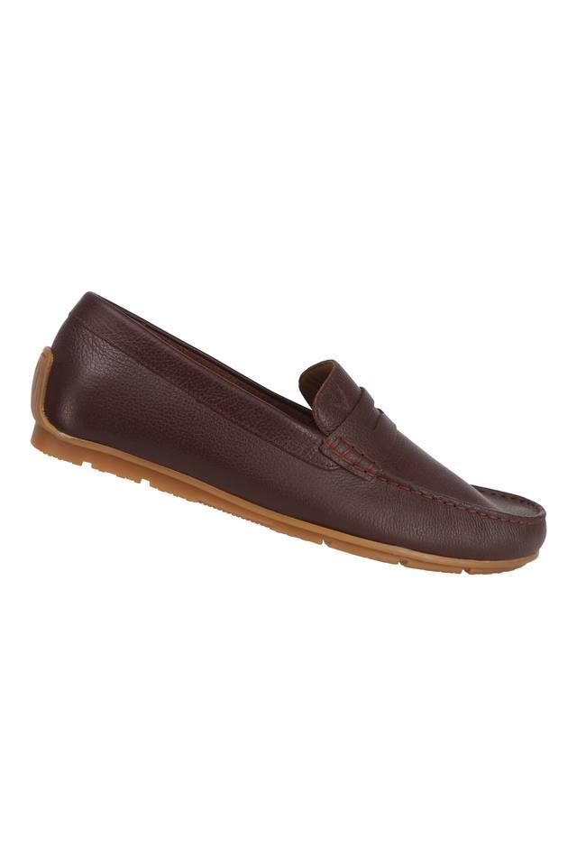 Maroon hot sale men loafers