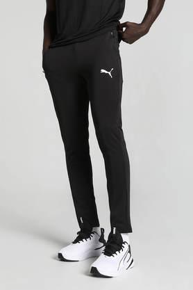 Puma slim discount joggers in black