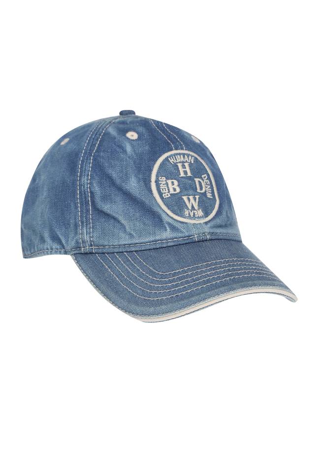 Blue Denim Baseball Cap|258378512