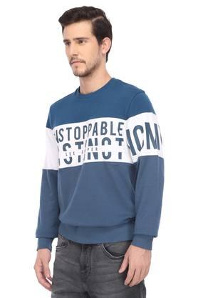 Lee cooper fleece sale crew sweater mens