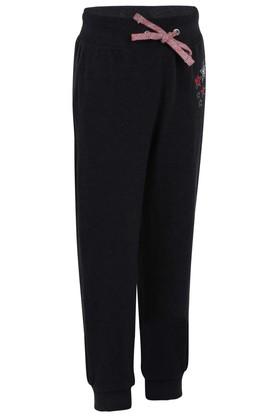 Black colour cheap track pant