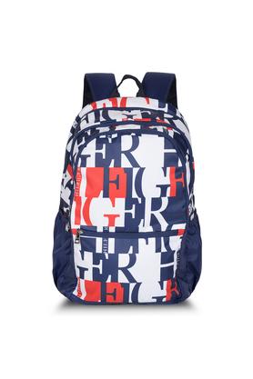 Tommy hilfiger white hot sale polyester college bags backpacks