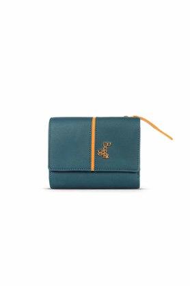 PVC Womens Casual Wear 3 Fold Wallet