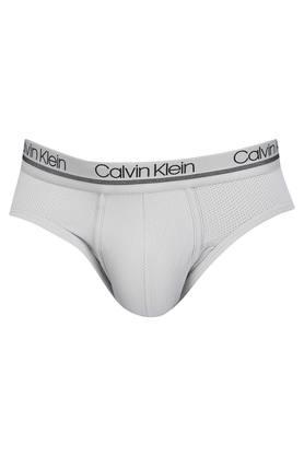 Buy CALVIN KLEIN UNDERWEAR Grey Mens Dot Printed Briefs