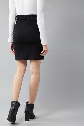 DOLCE CRUDO - Black Skirts - Main