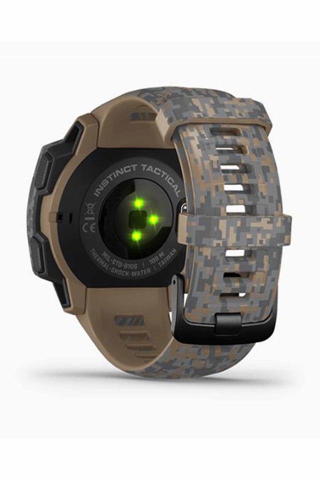 Buy GARMIN Unisex Instinct Tactical Camo Coyote Tan Dial Silicone ...