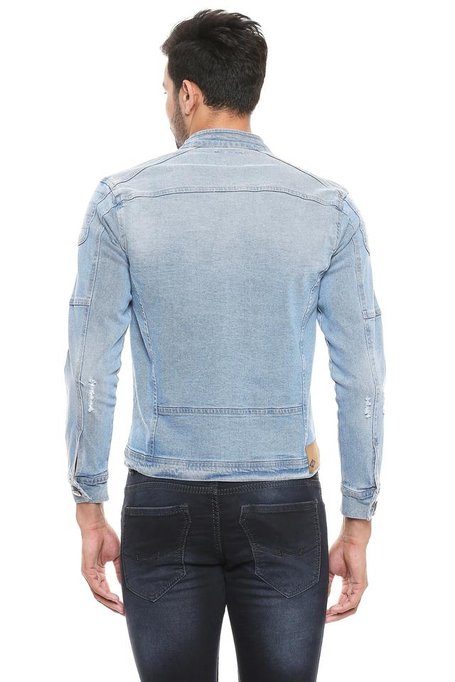 WE11DONE | Dark Wash Denim Jacket | Men | Lane Crawford