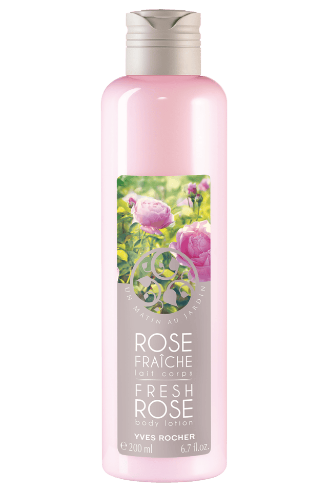 Buy YVES ROCHER Womens Un Matin Au Jardin Fresh Rose Body Lotion