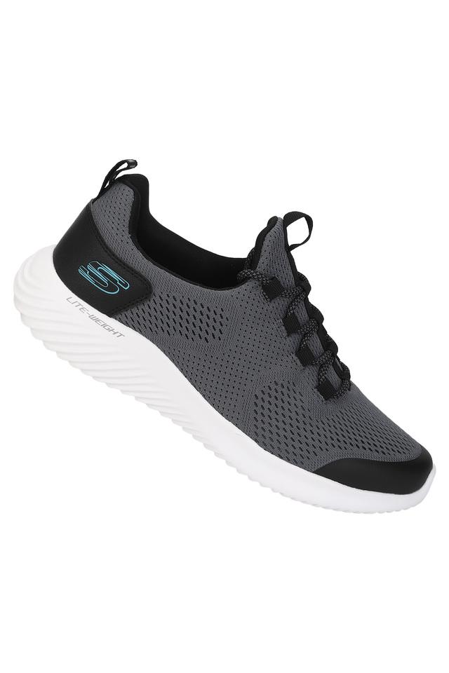 SKECHERS -  Charcoal Sports Shoes & Sneakers - Main