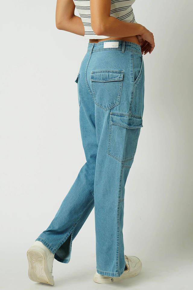 Blue Cargo Pants | Forever 21