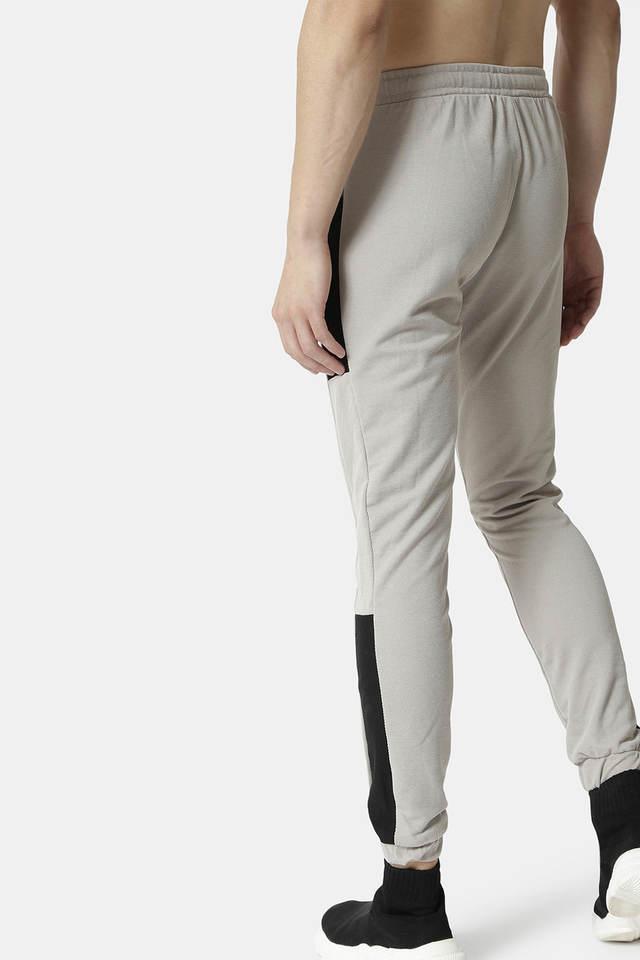 Buy MANIAC Men Grey Colorblock Pure Cotton Track Pants Online at Best  Prices in India - JioMart.