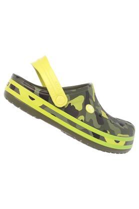 CROCS - Leaf Green Clogs & Sandals - Main