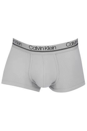 Buy CALVIN KLEIN UNDERWEAR Grey Mens Dot Pattern Trunks Shoppers