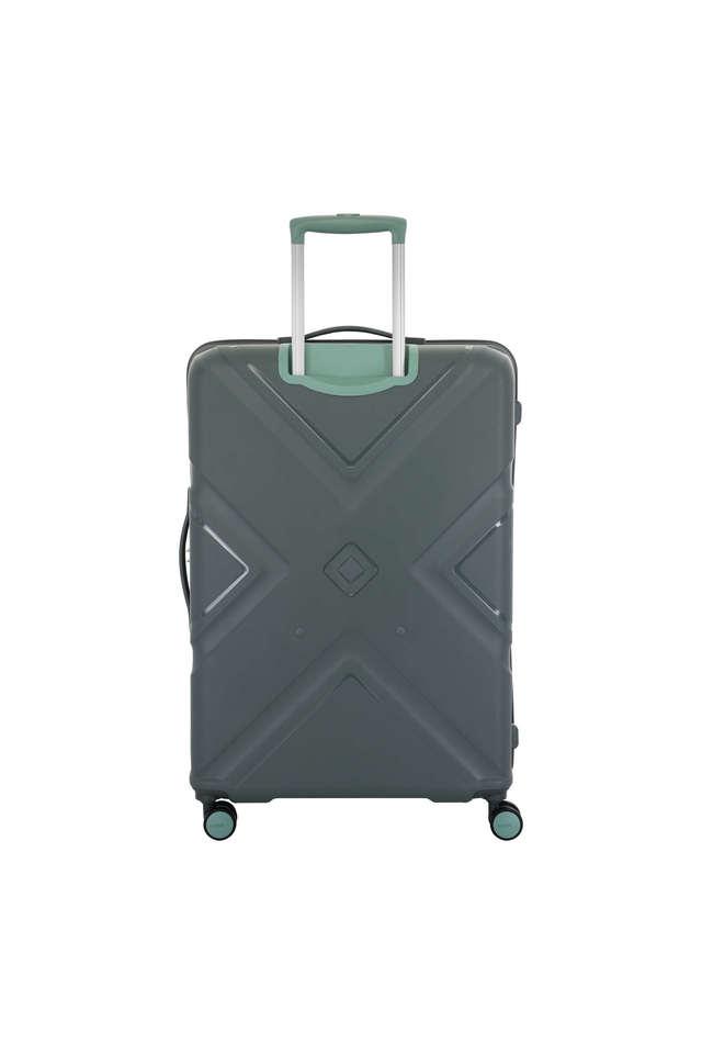 Buy AMERICAN TOURISTER Dark Olive Kross Solid Polypropylene 4 Wheels TSA Lock Hard Trolley Shoppers Stop