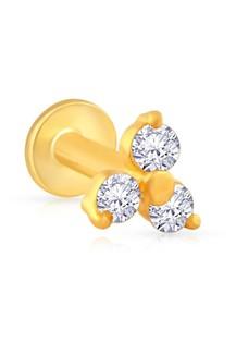 Diamond nose deals pin malabar gold