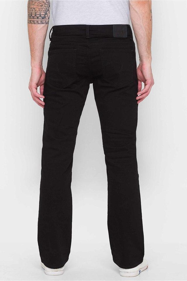 Men's black hot sale bootcut jeans