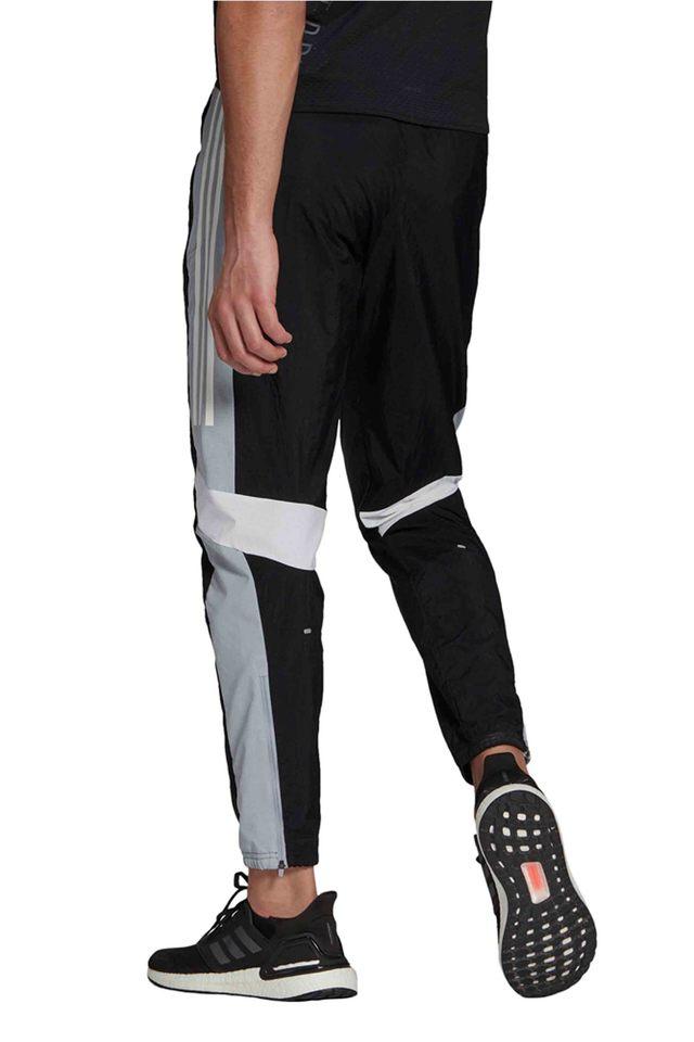 Buy ADIDAS Black Polyester Regular Fit Mens Running Track Pants