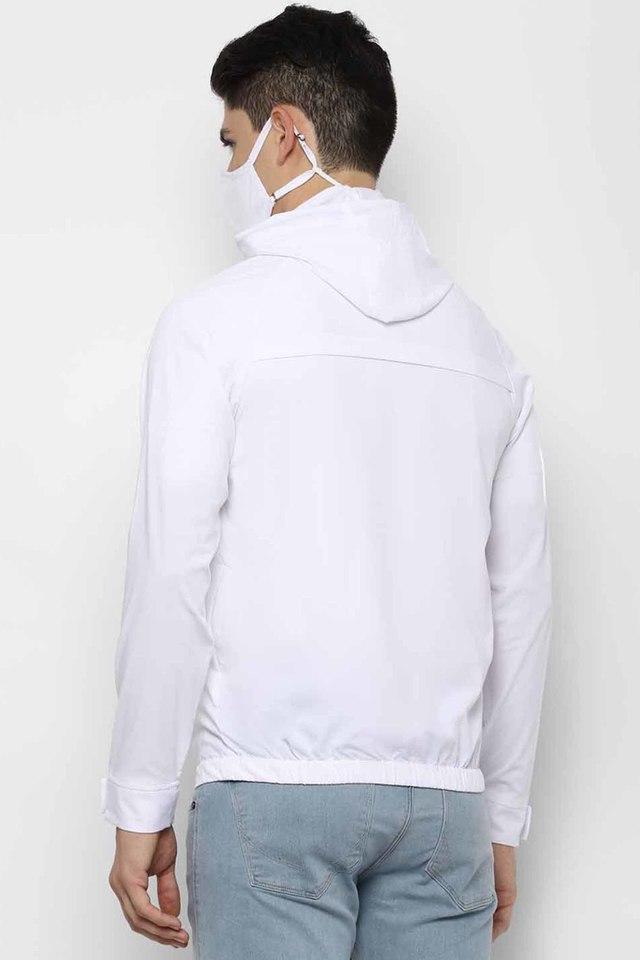 Allen solly white outlet jacket