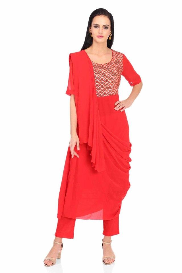 Biba 2025 kurti saree