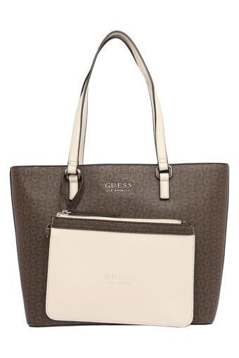 guess shopper bag black