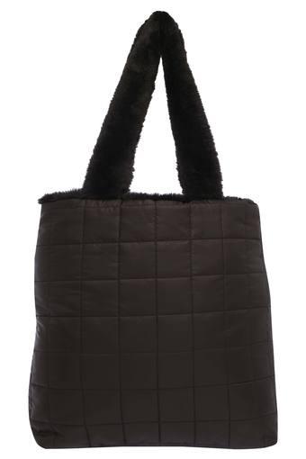accessorize black tote bag