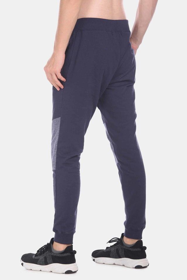 Buy FLYING MACHINE Solid Cotton Regular Fit Mens Track Pants  Shoppers Stop