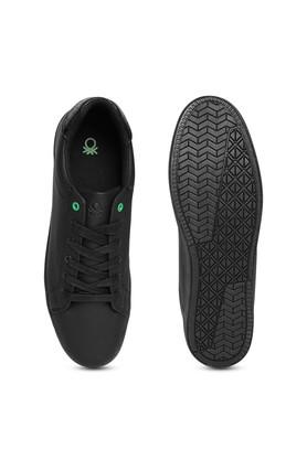 Benetton hot sale black sneakers