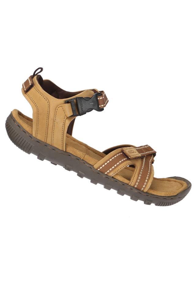 Buy Woodland Camel & Brown Floater Sandals for Men at Best Price @ Tata CLiQ