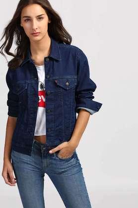 levis denim jacket black womens