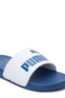 Puma cheap white chappal