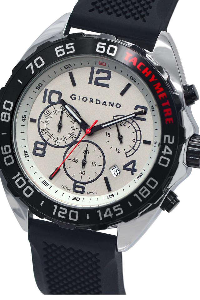 Silicon analog men's discount watch