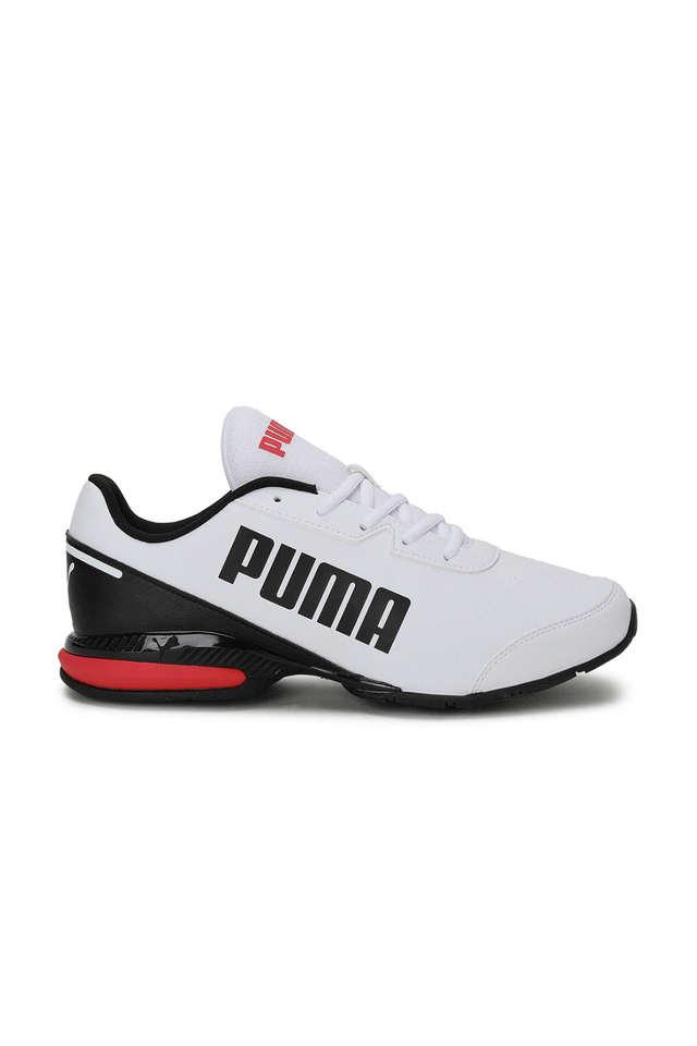 Buy PUMA White Synthetic Regular Lace Up Mens Sport Shoes Shoppers Stop