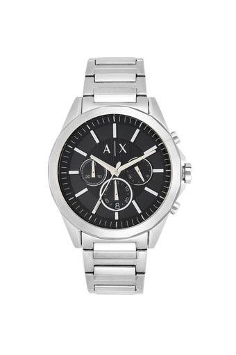 armani exchange men's stainless steel chronograph watch