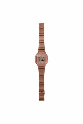 Buy CASIO Mens VINTAGE Rose Gold Dial Steel Digital Watch - D200