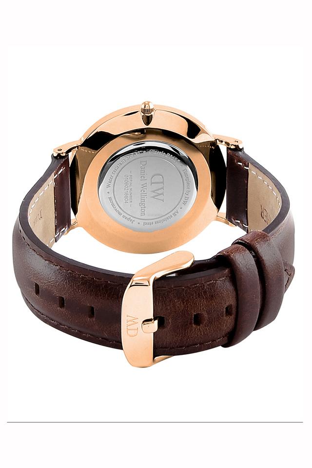 Buy DANIEL WELLINGTON undefined Mens Classic Black Bristol Rose Gold Watch DW00100125 Shoppers Stop