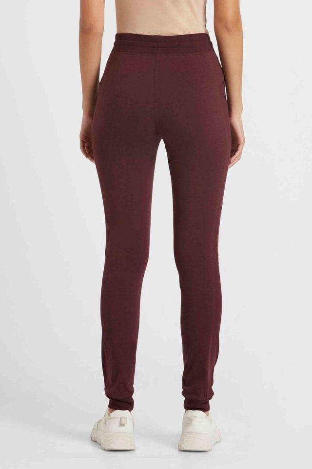 Buy JOCKEY Wine Women's Printed Leggings