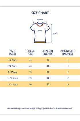 Girl t outlet shirt size chart