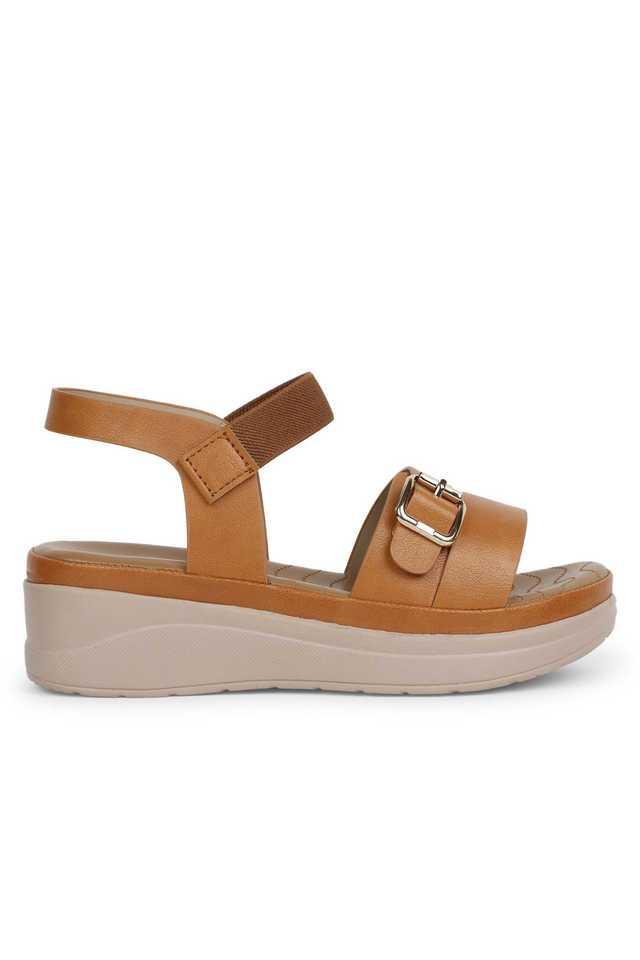 Buy ASERTYL shoes Womens Wedges Buckle Sandal Platform Sandals Casual Clip  Espadrilles Trim Platform Open Toe Ankle Strap Sandals Flats Online at  Lowest Price Ever in India | Check Reviews & Ratings -